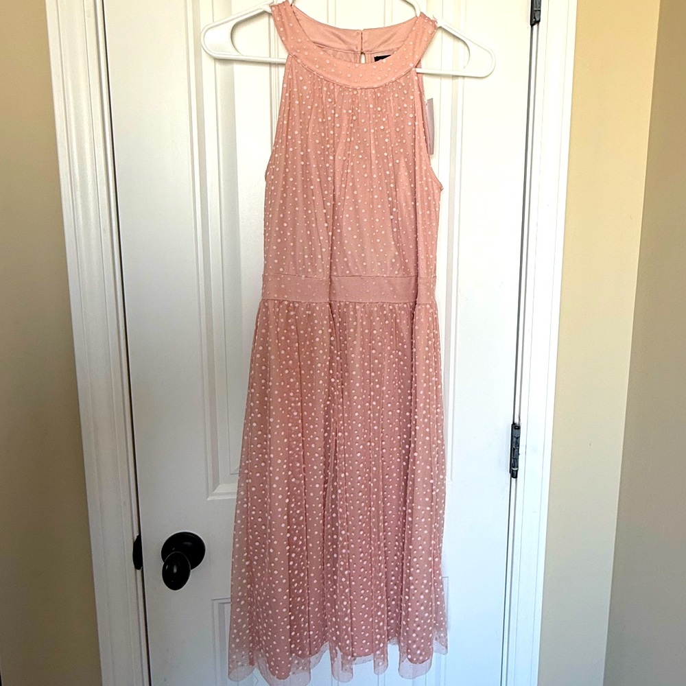 Candalite Petite Pink Cocktail Dress